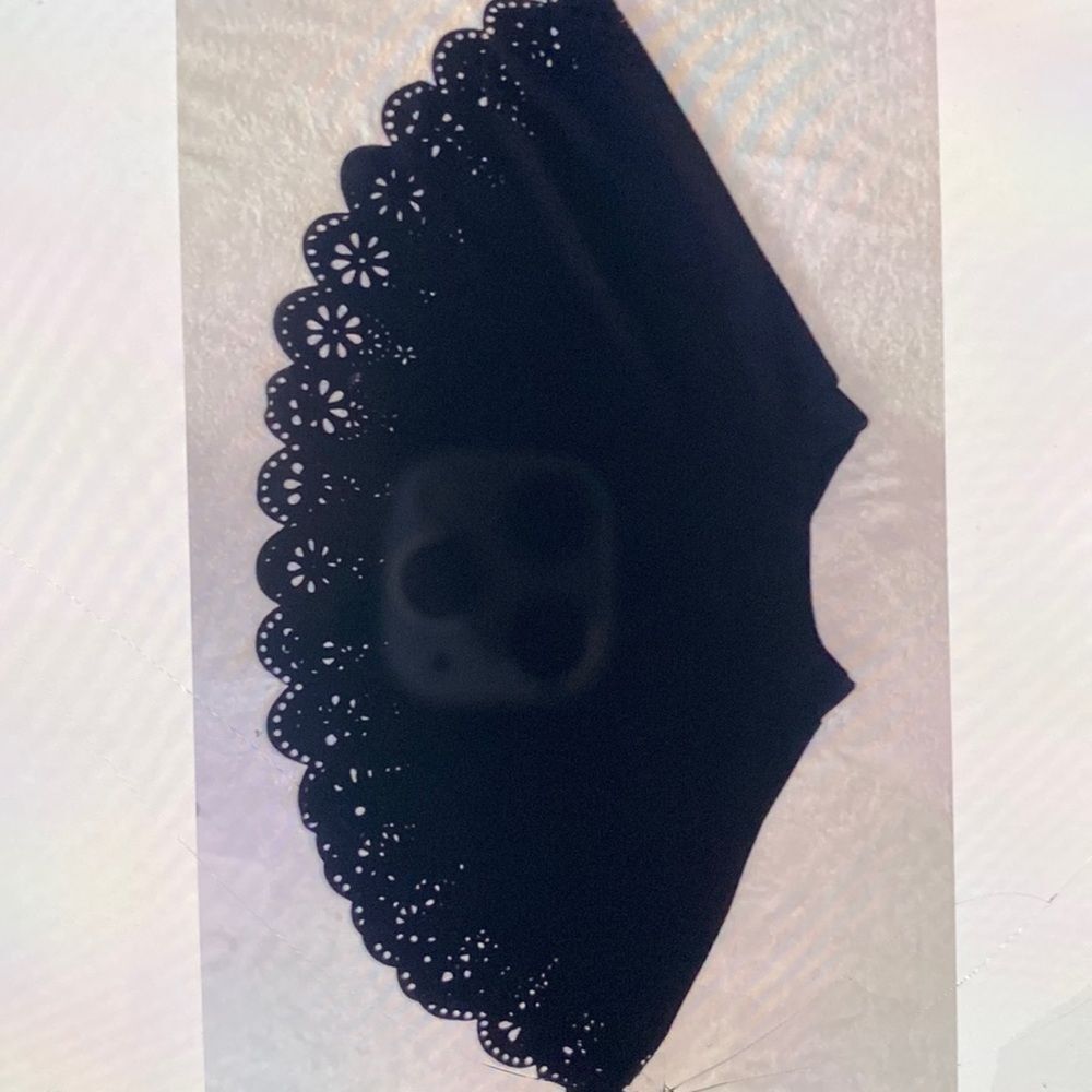 Juniors skater skirt black pleated skater skirt  mini skirt XS ice skating FLARE
